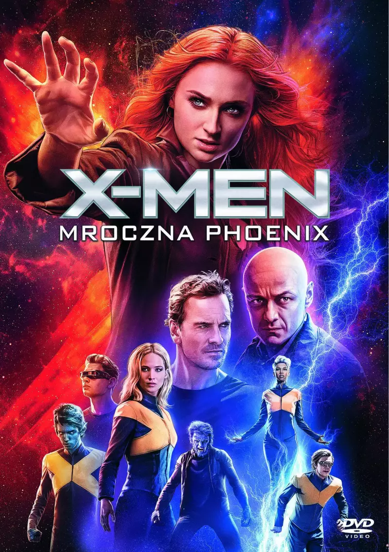 X-men. Mroczna Phoenix, DVD X-men. Mroczna Phoenix, DVD
