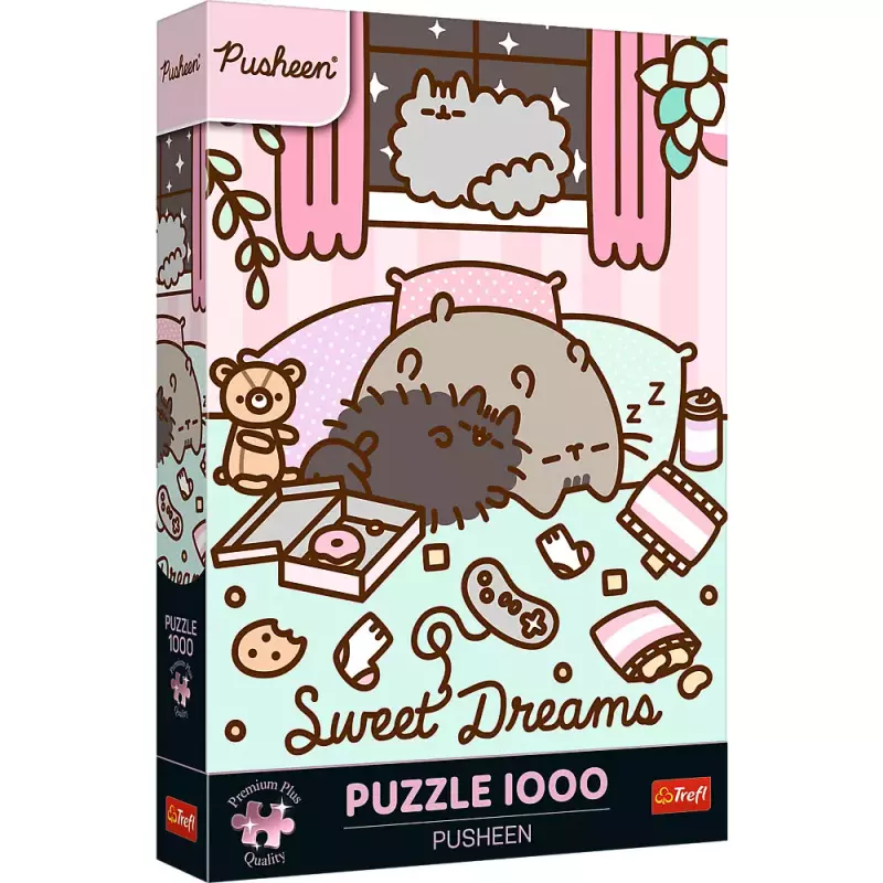 PUZZLE 1000 PremPlus Pusheen 12080 PUZZLE 1000 PremPlus Pusheen 12080