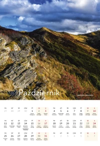 Kalendarz ścienny 2027, Bieszczady, zdjęcie 6