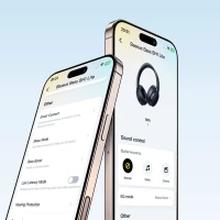 Słuchawki bezprzewodowe Baseus Bass BH1 Lite nauszne Bluetooth 6.0 - czarne, zdjęcie 11