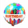Balon foliowy Happy Birthday XXL - zdjęcie