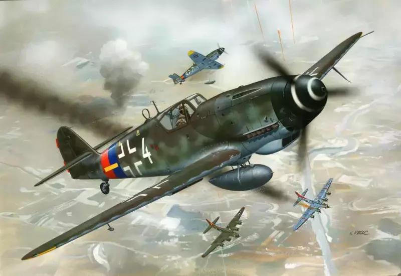 Model samolotu Messerschmitt Bf 109 G-10, 1:72 Model samolotu Messerschmitt Bf 109 G-10, 1:72