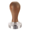 Tamper do kawy stalowy drewniany ubijak 5x9,5 cm - zdjęcie