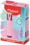 Zakreślacz  Glitter Pastel brokatowy różowy - zdjęcie