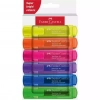 Zakreślacz neonowy 6 kolorów FABER CASTELL - zdjęcie