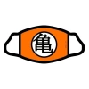 Maseczka - Dragon Ball "DBZ/Kame Symbol" - zdjęcie