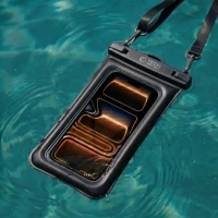 Tech-Protect UWC7 Universal Waterproof Floating Case 6.9 Inch Black, zdjęcie 5