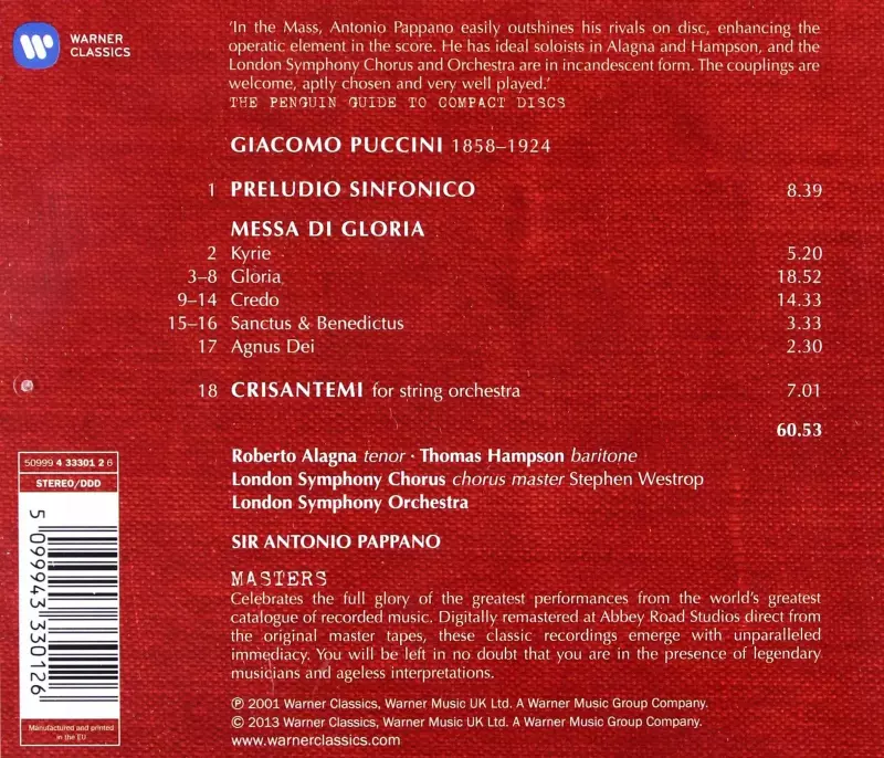 MESSA DI GLORIA MESSA DI GLORIA