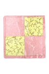 Apaszka Satin Petal XS, jasny żółty, jasny różowy - zdjęcie