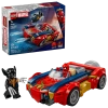 LEGO Marvel Spider-Man w samochodzie kontra zvenomowany Wolverine 76336 - zdjęcie
