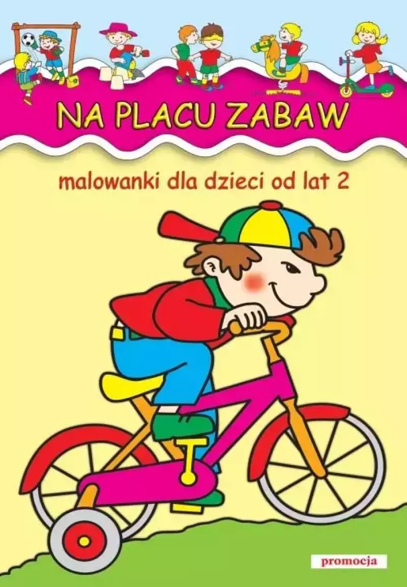 Na placu zabaw. Malowanki od lat 2