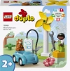 LEGO DUPLO Turbina wiatrowa i samochód elektryczny 10985 - zdjęcie