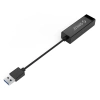 Zewnętrzna karta sieciowa Orico UTJ-U3 1 Gigabit USB-A 3.0 - czarna - zdjęcie