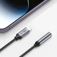 Adapter Tech-Protect UltraBoost Lightning / mini jack 3.5mm - czarny, zdjęcie 3