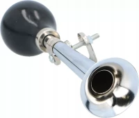 Trąbka Klakson Rowerowy Chrom 21CM Dunlop, zdjęcie 2