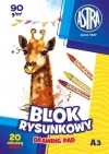 Blok rysunkowy A3, 20 arkuszy - zdjęcie