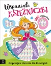 Wspaniałe księżniczki. Aktywizująca książeczka dla dziewczynek. 1000 brylancików - zdjęcie
