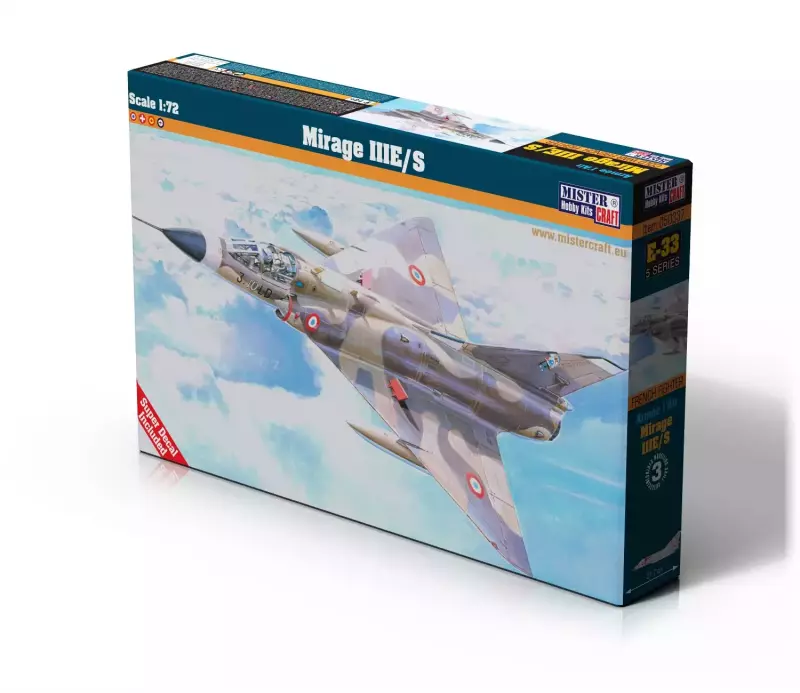 Mirage III E/S, E-33, 1:72 Mirage III E/S, E-33, 1:72