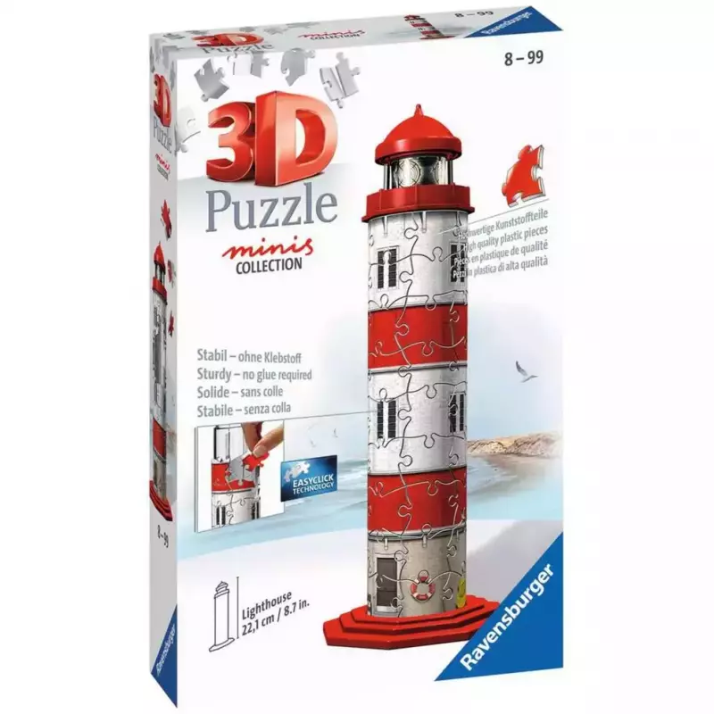 Puzzle 3D Mini 54 elementy. Latarnia morska