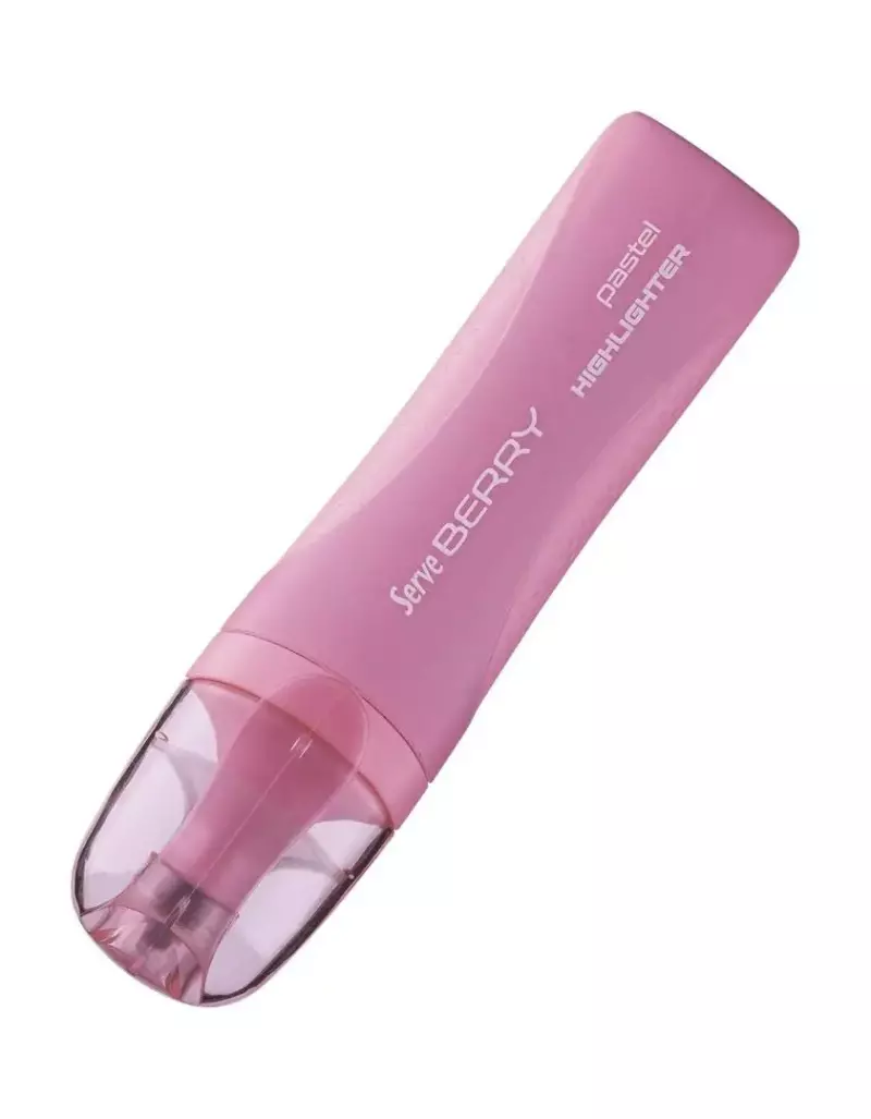 Zakreślacz Berry pastel różowy Zakreślacz Berry pastel różowy