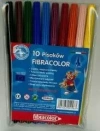 Pisaki 539 10 kol. w etui FIBRACOLOR - zdjęcie