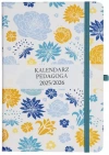 Kalendarz Pedagoga A5 2025-2026 Salsa, kwiat - zdjęcie