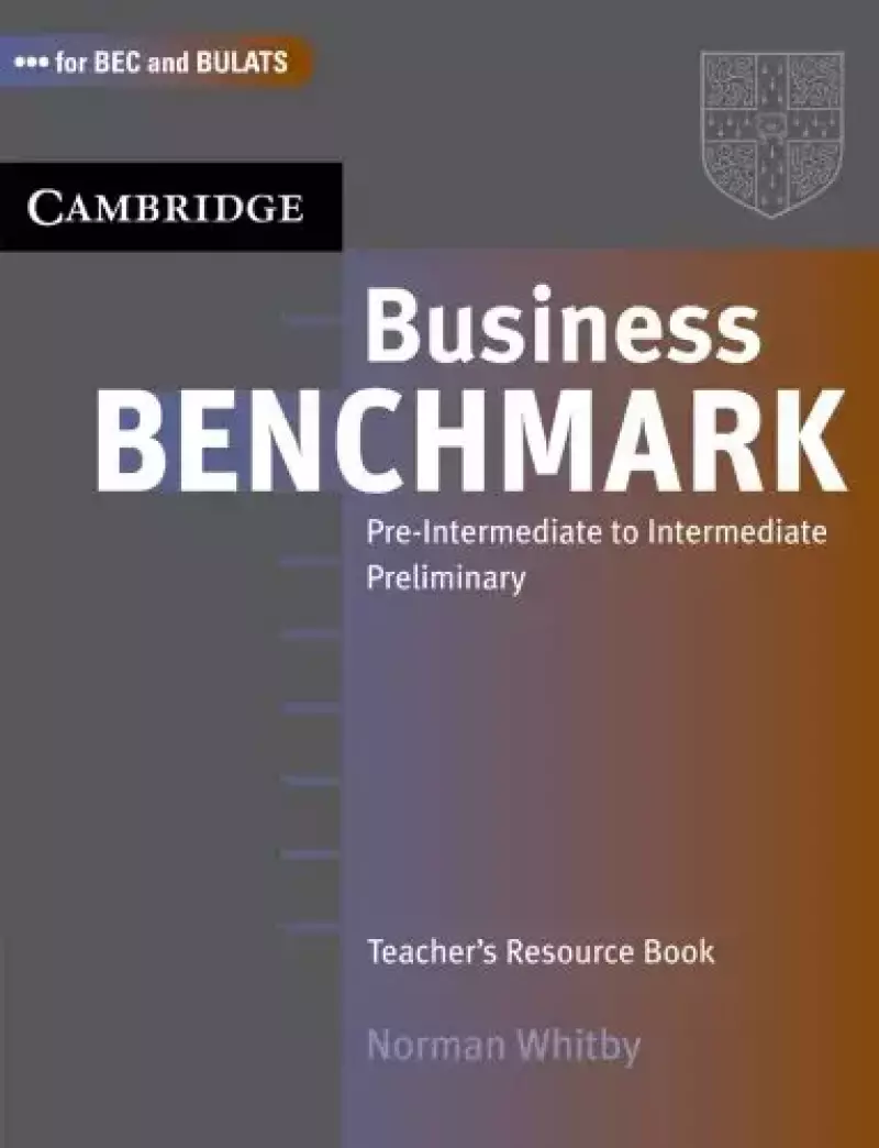 Business Benchmark PreInt-Int TRes Book OOP