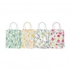 Torba prezentowa 21x25 pastelowe kwiaty mix - zdjęcie