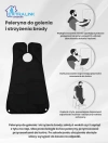 Extralink Beard Shaving Cape | Peleryna do golenia i strzyżenia brody | Czarna - zdjęcie