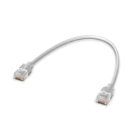 Ubiquiti UACC-Cable-Patch-EL-0.3m-W | Patchcord LAN Etherlighting | Cat.6, 0.3m, zdjęcie 2