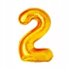 Balon foliowy Go-Party bal82 złoty cyfra 2 32'' - zdjęcie