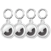 Tech-Protect Icon 4-Pack Apple Airtag 1 / 2 Clear, zdjęcie 2