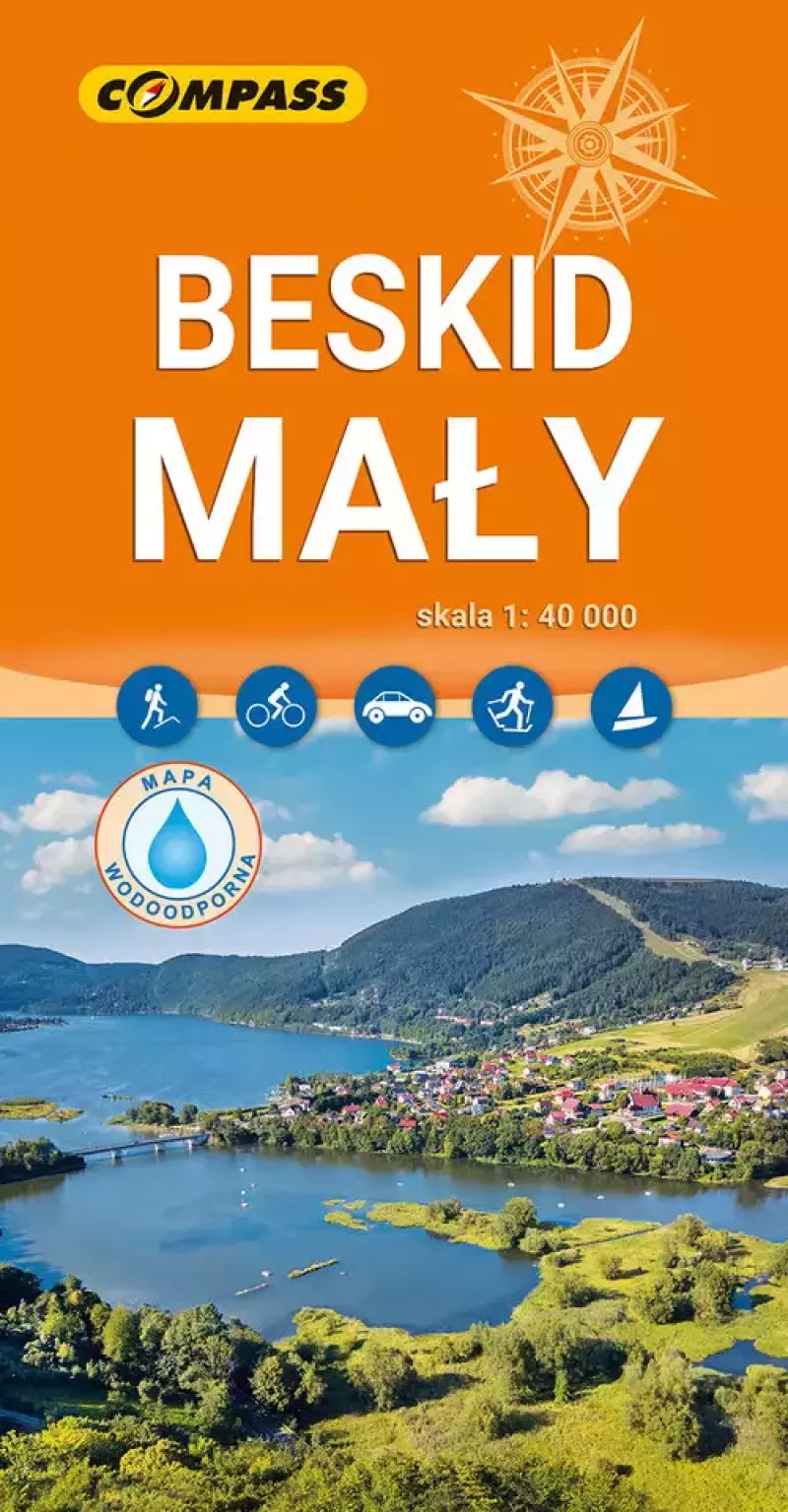 Beskid Mały mapa 1:40 000 Beskid Mały mapa 1:40 000