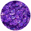 Cekiny "Classic Holo", fioletowe, 8 mm, 10 g, Brewis - zdjęcie