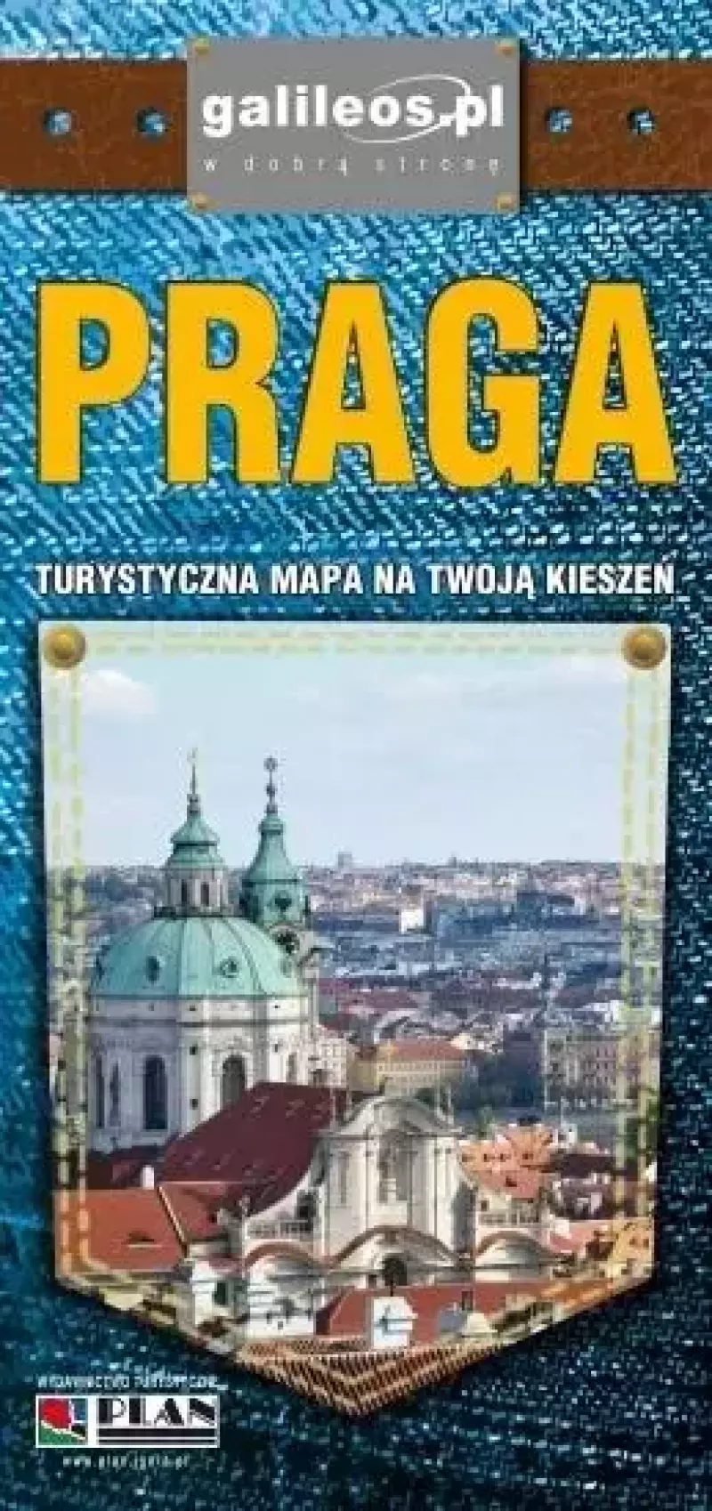 Praga. Mapa kieszonkowa, 1:85:000 Praga. Mapa kieszonkowa, 1:85:000