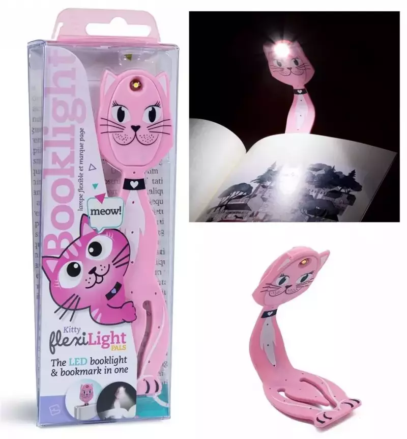 Flexilight Pals Cat - Lampka do książki - Kot Flexilight Pals Cat - Lampka do książki - Kot