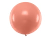 Balon okrągły 1m, Metallic Rose Gold - zdjęcie