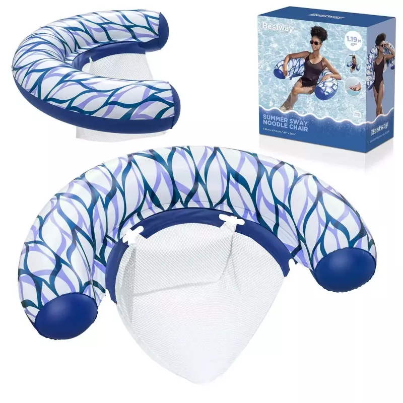Dmuchany fotel do pływania materac plażowy Bestway 43922