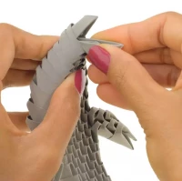 Origami 3D. Delfin (343 elementy), zdjęcie 13