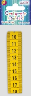 Centymetr krawiecki dwustronny 150cm - zdjęcie