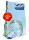 Świat Mapa polityczna i krajobrazowa laminowana mapa XXL 131 000 000 - zdjęcie
