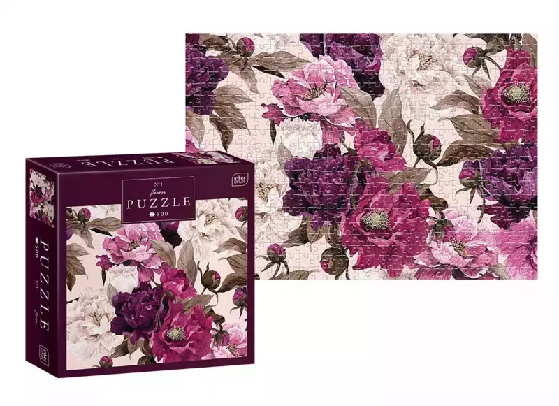 Puzzle 500 elementów. Kwiaty 1