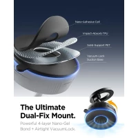 Spigen MFT36 Vacuumlock Magnetic MagSafe Dashboard Car Mount Black, zdjęcie 7