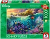 Puzzle 1000 PQ T. Kinkade Mała Syrenka i Urszula Disney 113670 - zdjęcie