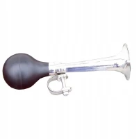 Trąbka Klakson Rowerowy Chrom 21CM Dunlop, zdjęcie 5