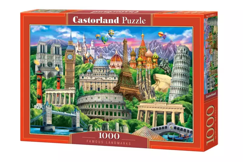 Puzzle 1000 elementów. Famous Landmarks Puzzle 1000 elementów. Famous Landmarks