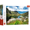 Puzzle 3000 elementów. Jezioro w górach - zdjęcie