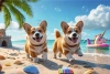 Puzzle 30 Dzień z Corgim TREFL - zdjęcie