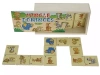 Domino obrazkowe drewniane, dżungla - zdjęcie