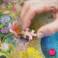Puzzle 1000 elementów. Pawi Raj 30929, zdjęcie 2